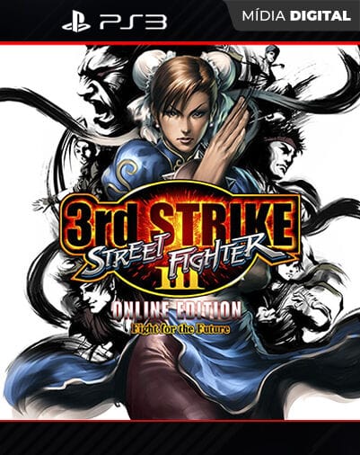 Street Fighter III: 3rd Strike: Online Edition Complete Pack Playstation 3 Mídia Digital