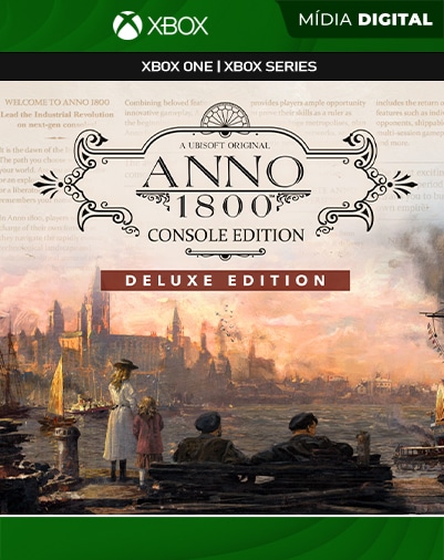 Anno 1800 Console Edition Deluxe - Xbox One / XS - Mídia Digital