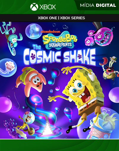 Bob Esponja: The Cosmic Shake - Xbox One / XS - Mídia Digital