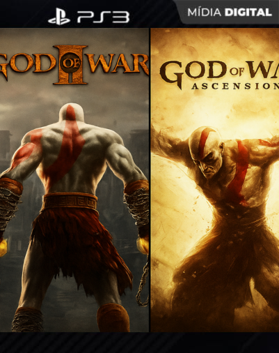 God of War II + Ascension PS3 – Combo Digital Oficial