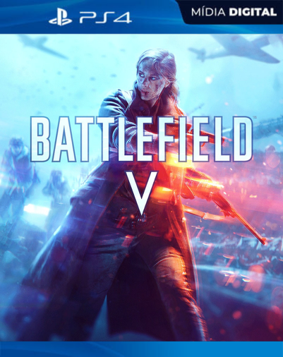 battlefield v 5 ps4 midia digital fonte dos games