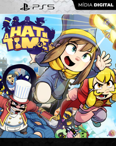 A Hat in Time PS4 Catalogo jogos PS5 A hat in time download pt br