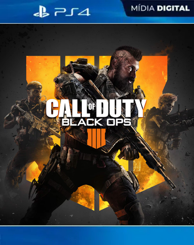 Call of Duty: Black Ops 4 PS4 Mídia Digital PSN - fonte dos games