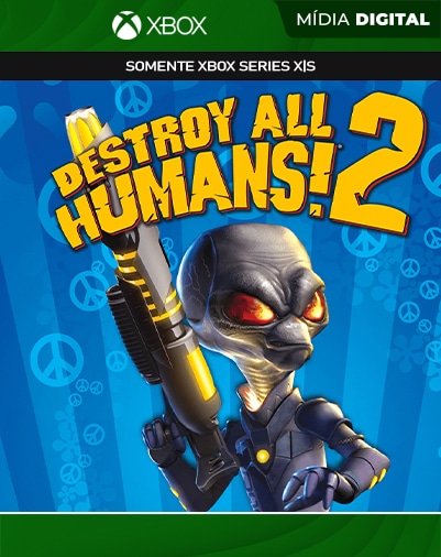 Destroy All Humans 2 - Reprobed - Xbox One / XS - Mídia Digital