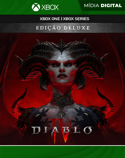 Diablo IV - Edição Deluxe - Xbox One / XS - Mídia Digital