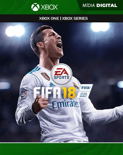 FIFA 18 - Xbox One / XS - Mídia Digital
