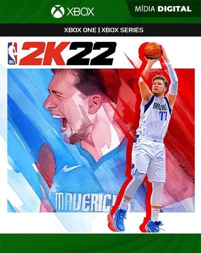 NBA 2K22 - Xbox One / XS - Mídia Digital