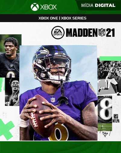 NFL 21 - Xbox One / XS - Mídia Digital