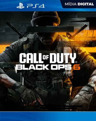 Call of Duty Black Ops 6 mídia digital PS4