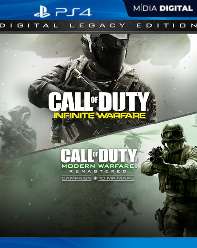 call of duty infinite warfare legacy edition ps4 midia digital