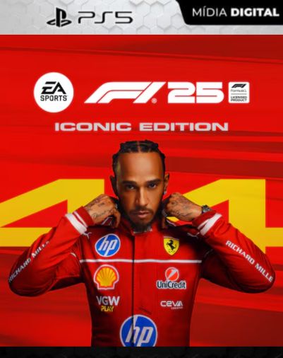 F1 25 Edição de Ídolos PS5 Mídia Digital