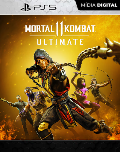 Mortal kombat 11 ULTIMATE Ps5 Mídia Digital fonte dos games