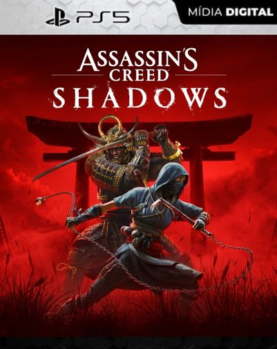 Assassin’s Creed Shadows ps5 mídia digital