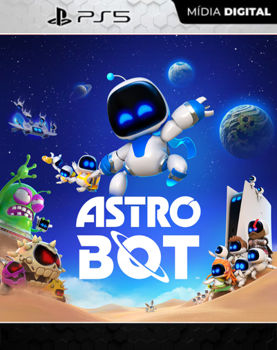 ASTRO BOT Ps5 Mídia Digital - fontedosgames