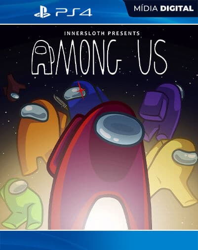 Among Us Playstation 4 Mídia Digital Licença VIP