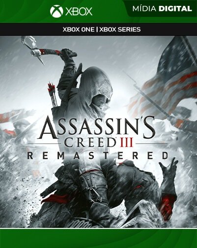 Assassins Creed III Remastered - Xbox One / XS - Mídia Digital