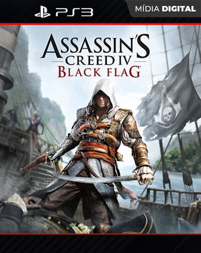 Assassins Creed 4 Black Flag Playstation 3 Mídia Digital