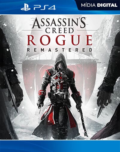 Assassin's Creed Rogue Remastered – PS4 – Mídia Digital