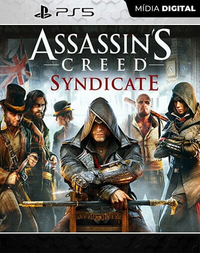 Assassins Creed Syndicate Playstation 5 Mídia Digital Licença VIP