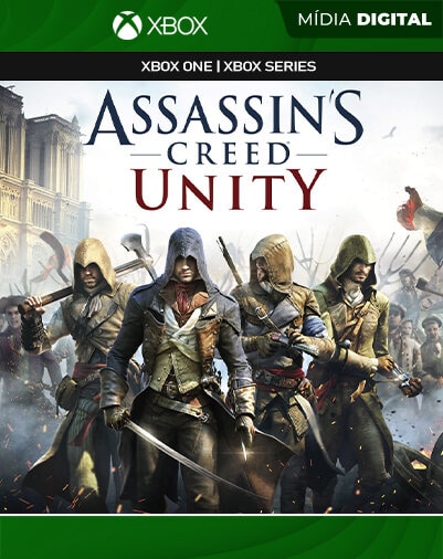 Assassins Creed Unity - Xbox One / XS - Mídia Digital