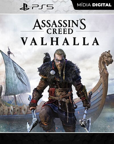 Assassins Creed Valhalla Playstation 5 Mídia Digital