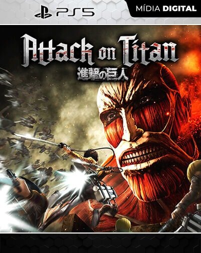 Attack on Titan Playstation 5 Mídia Digital Licença VIP