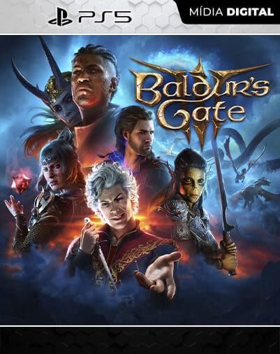 Baldur's Gate 3 Ps5 Mídia Digital