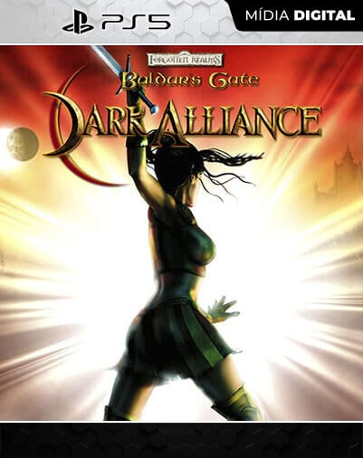 Baldur's Gate: Dark Alliance Playstation 5 Mídia Digital Licença VIP