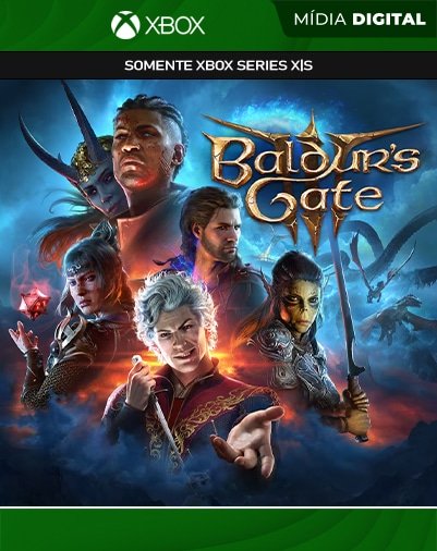 aldur's Gate 3 - Xbox Series S - Mídia Digital