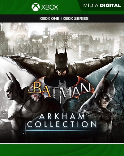 Batman: Arkham Collection - Xbox One / XS - Mídia Digital