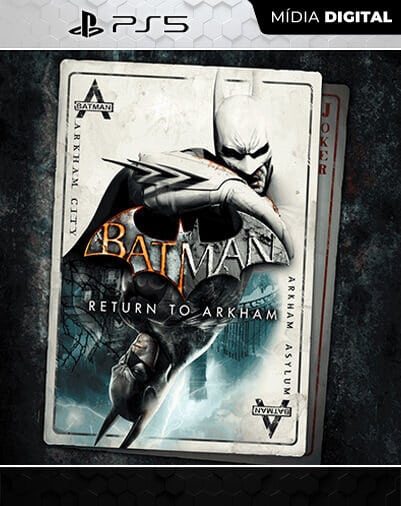 Batman: Return to Arkham Playstation 5 Mídia Digital Licença VIP