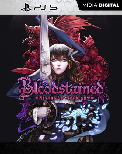 Bloodstained: Ritual of the Night Playstation 5 Mídia Digital