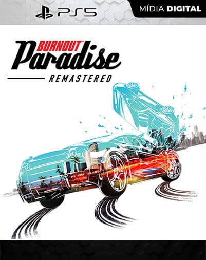 Burnout Paradise Remastered Playstation 5 Mídia Digital Licença VIP