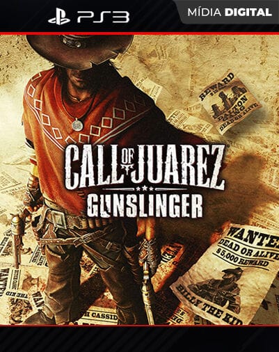 Call of Juarez Gunslinger Playstation 3 Mídia Digital