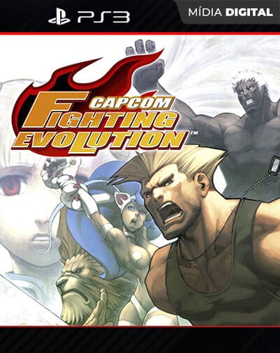 Capcom Fighting Evolution (PS2 Classic) Playstation 3 Mídia Digital