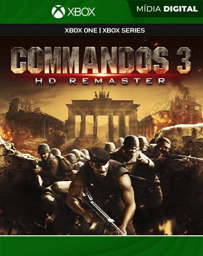 Commandos 3 - HD Remaster - Xbox One / XS - Mídia Digital