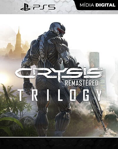 Crysis Remastered Trilogy Playstation 5 Mídia Digital Licença VIP