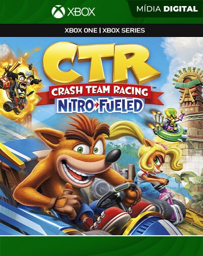 Crash Team Racing Nitro Fueled - Xbox One / XS - Mídia Digital