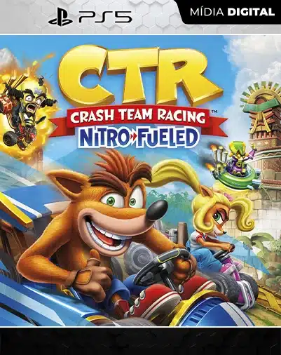 Crash Team Racing Nitro-Fueled PS5 Mídia Digital