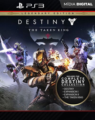 Destiny: The Taken King - Edição Lendária Playstation 3 Mídia Digital