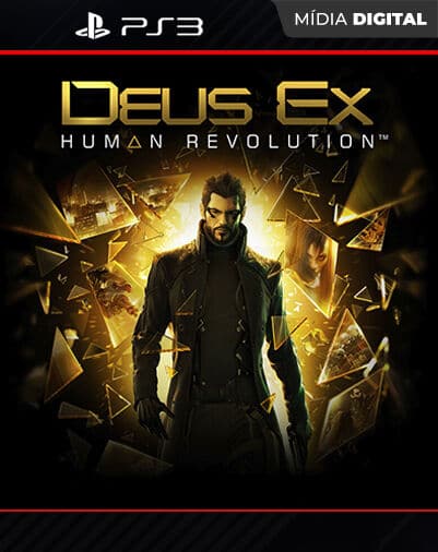 Deus Ex: Human Revolution Playstation 3 Mídia Digital