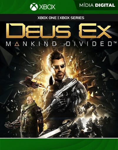 Deus Ex: Mankind Divided - Xbox One / XS - Mídia Digital