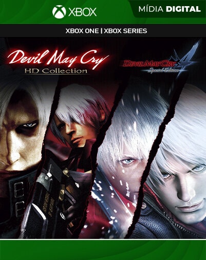 Devil May Cry HD Collection & 4SE Bundle - Xbox One / XS - Mídia Digital