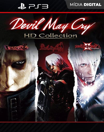 Devil May Cry HD Collection Playstation 3 Mídia Digital