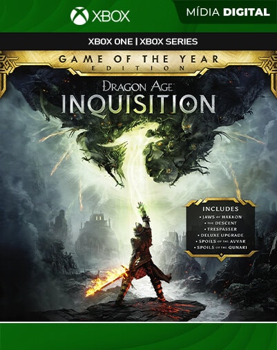 Dragon Age: Inquisition Game of the Year Edition - Xbox One / XS - Mídia Digital