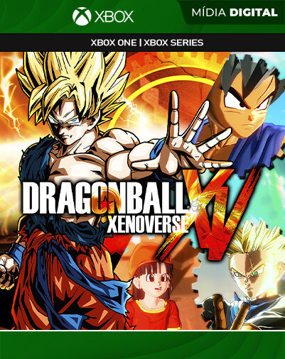 DRAGON BALL XENOVERSE - Xbox One / XS - Mídia Digital