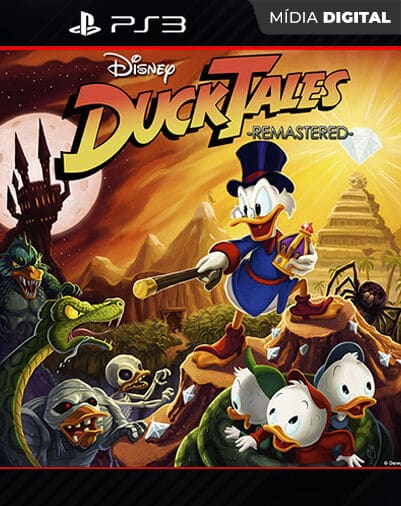 Ducktales Remastered Playstation 3 Mídia Digital