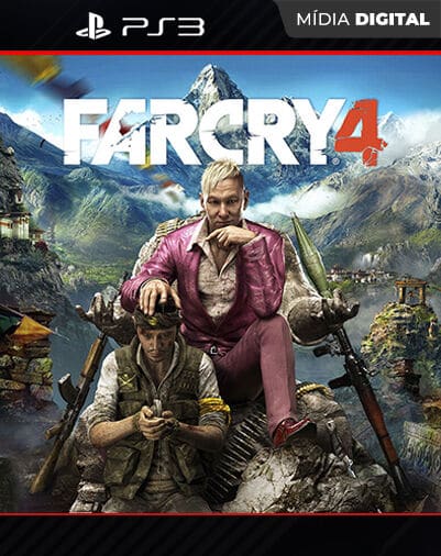 Far Cry 4 Playstation 3 Mídia Digital
