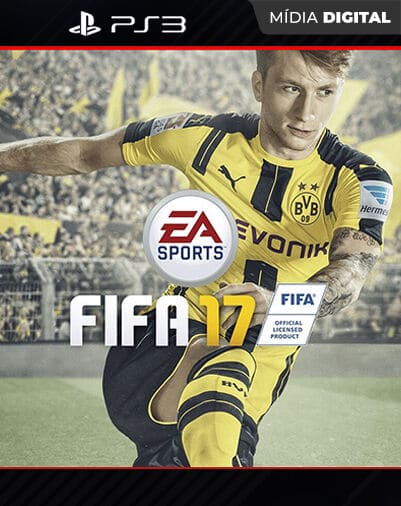 FIFA 17 (Inglês) Playstation 3 Mídia Digital