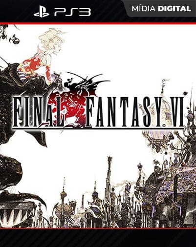 Final Fantasy 6 (PS1 Classic) Playstation 3 Mídia Digital